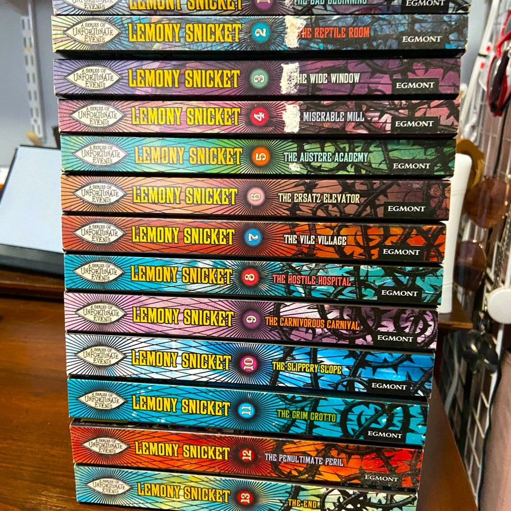A series of unfortunate events boxset